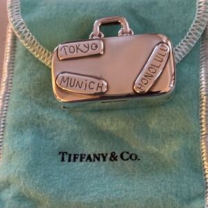 Tiffany & Co. Silver Travel Pill/Trinket Box